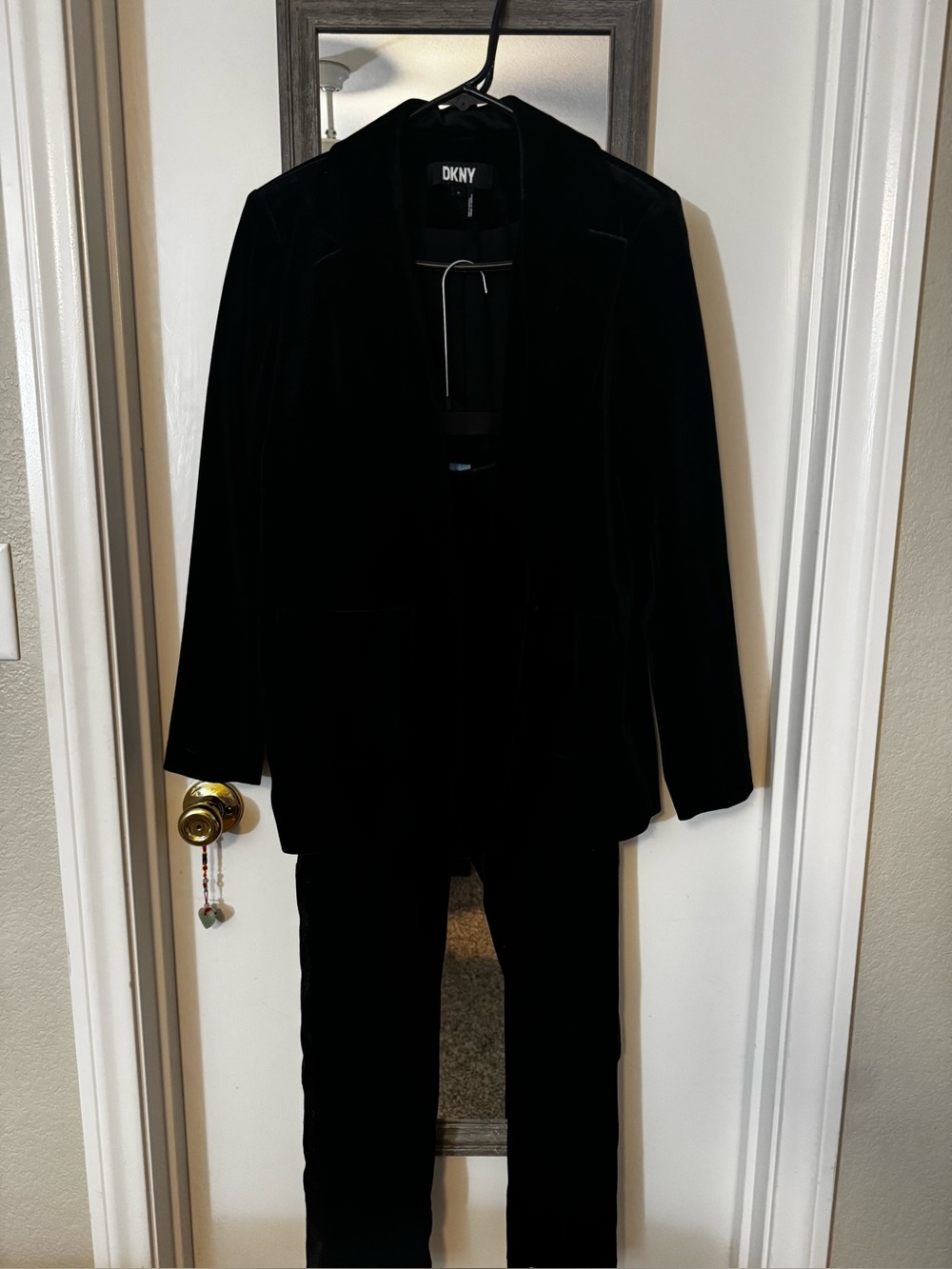 Black Velvet Suit